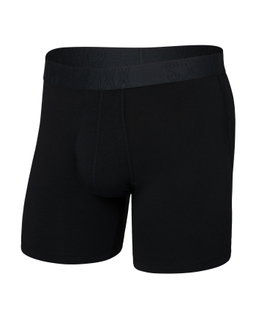 SAXX Boxershorts Droptemp Cooling Cotton Boxer Brief Fly schwarz Herren - 1 Stück